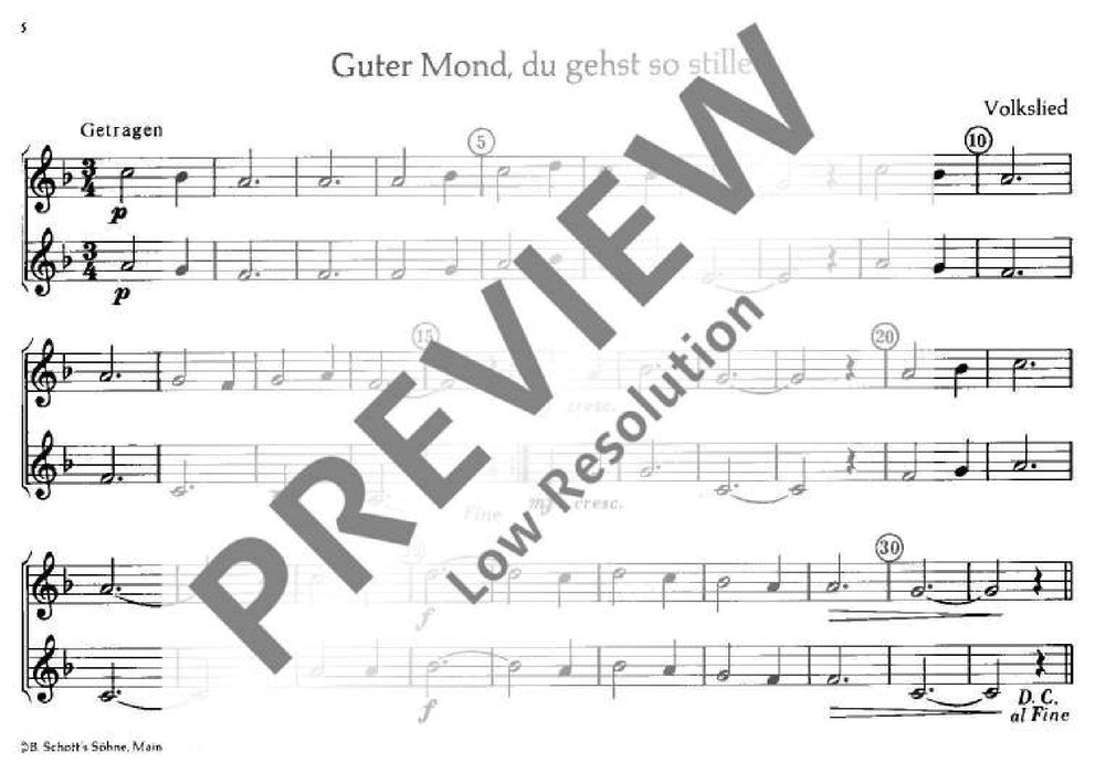 Beliebte Volkslieder für Trompete 28 deutsche und europäische Volkslieder in leichtem Satz 小號獨奏 朔特版 | 小雅音樂 Hsiaoya Music