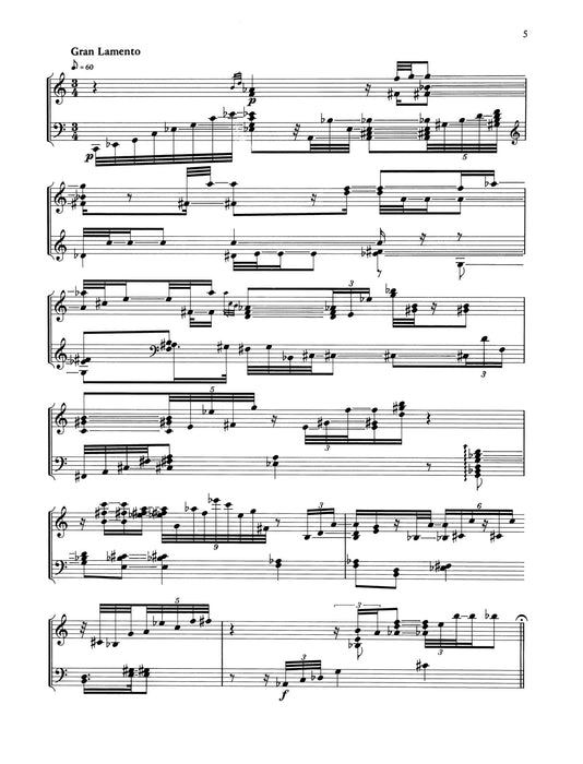 Euridice Fragmente für Cembalo (aus Orpheus) (1981, mit Revisionen und Zusätzen 1992) 亨采 鋼琴獨奏 朔特版 | 小雅音樂 Hsiaoya Music