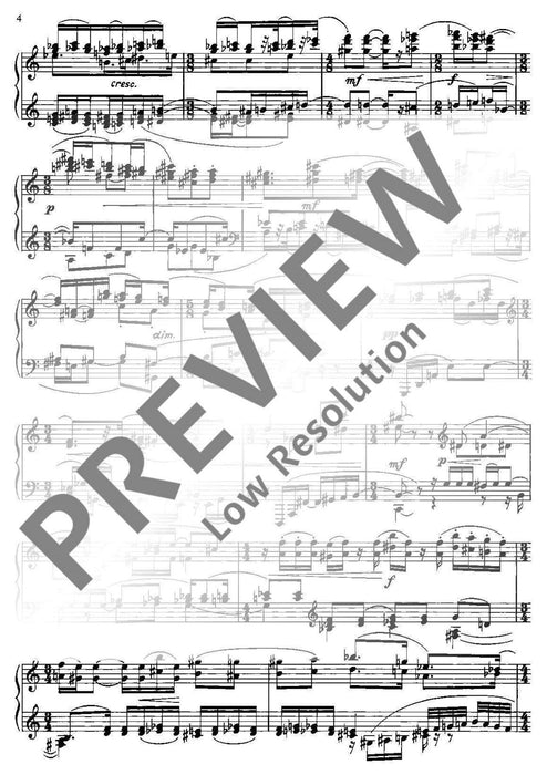 Cherubino Three miniatures for piano 亨采 鋼琴 鋼琴獨奏 朔特版 | 小雅音樂 Hsiaoya Music