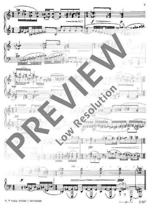 Cherubino Three miniatures for piano 亨采 鋼琴 鋼琴獨奏 朔特版 | 小雅音樂 Hsiaoya Music