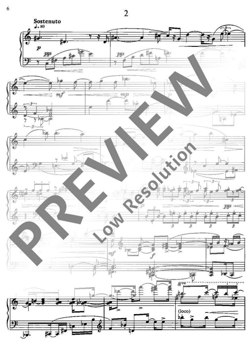 Cherubino Three miniatures for piano 亨采 鋼琴 鋼琴獨奏 朔特版 | 小雅音樂 Hsiaoya Music