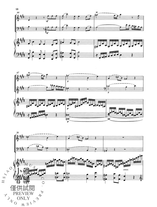 Grand Trio 霍夫曼恩斯特 鋼琴三重奏 大三重奏 朔特版 | 小雅音樂 Hsiaoya Music