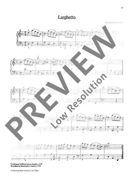 Selected Piano Works 48 Sonatas and Pieces 斯卡拉第．多梅尼科 鋼琴 奏鳴曲 小品 鋼琴獨奏 朔特版 | 小雅音樂 Hsiaoya Music