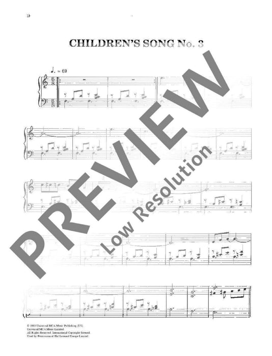 Children's Songs 20 Pieces 歌 小品 鋼琴獨奏 朔特版 | 小雅音樂 Hsiaoya Music