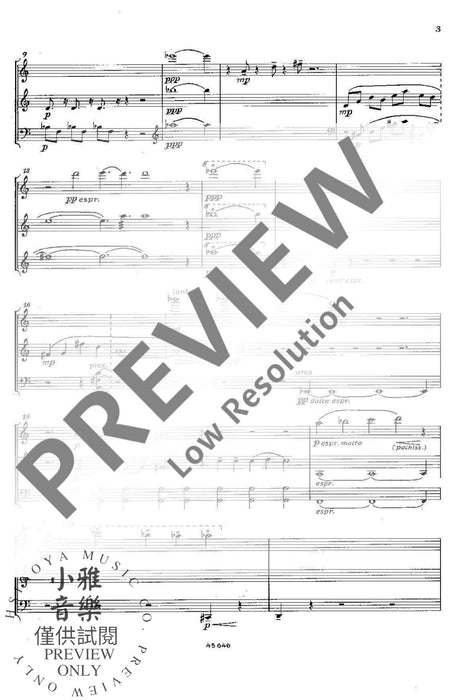 Trio 弦樂三重奏 朔特版 | 小雅音樂 Hsiaoya Music