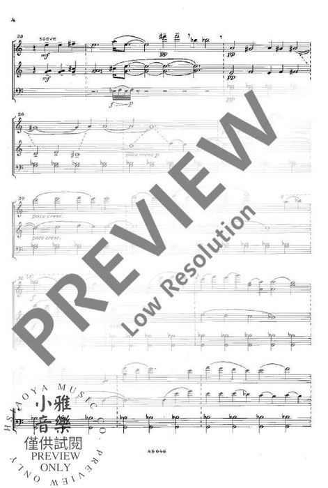 Trio 弦樂三重奏 朔特版 | 小雅音樂 Hsiaoya Music