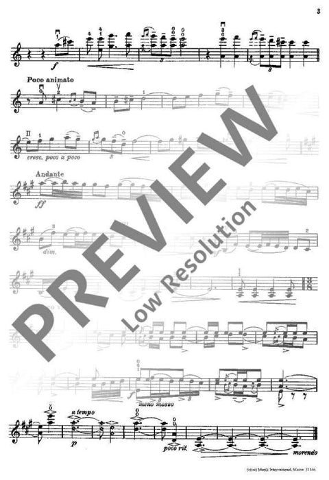 Mélodie Arabe 葛拉祖諾夫 小提琴加鋼琴 朔特版 | 小雅音樂 Hsiaoya Music