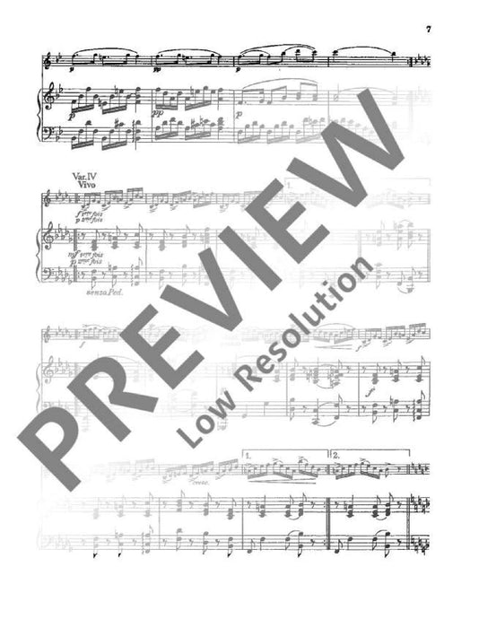 Variations on a Norwegian Theme op. 22 韋伯．卡爾 變奏曲 霍爾貝格組曲主題 小提琴加鋼琴 朔特版 | 小雅音樂 Hsiaoya Music