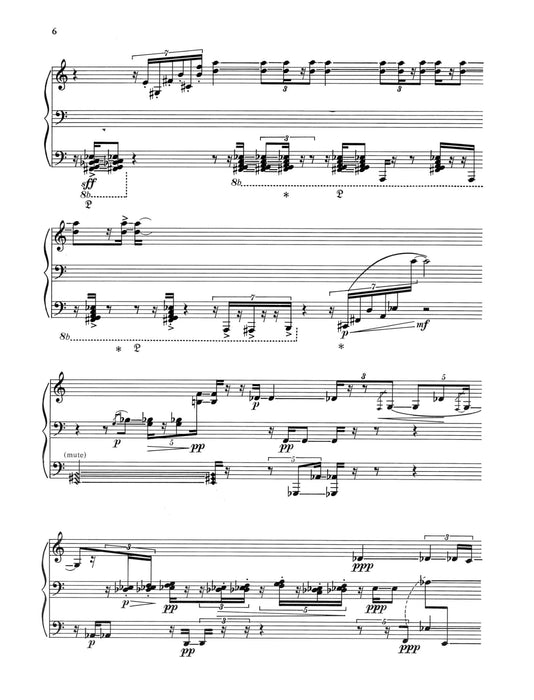 La mano sinistra Piece for Leon 亨采 小品 鋼琴獨奏 朔特版 | 小雅音樂 Hsiaoya Music