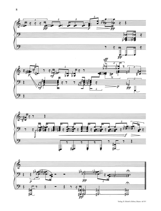 La mano sinistra Piece for Leon 亨采 小品 鋼琴獨奏 朔特版 | 小雅音樂 Hsiaoya Music