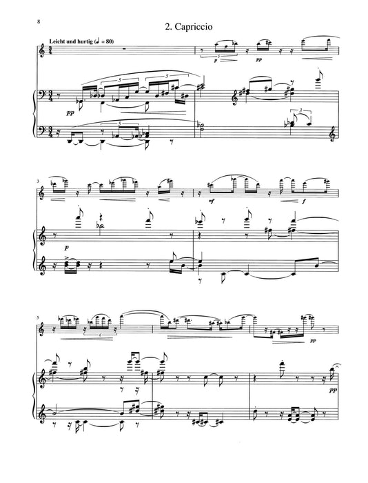 Five night pieces for violin and piano 亨采 小品小提琴鋼琴 小提琴加鋼琴 朔特版 | 小雅音樂 Hsiaoya Music