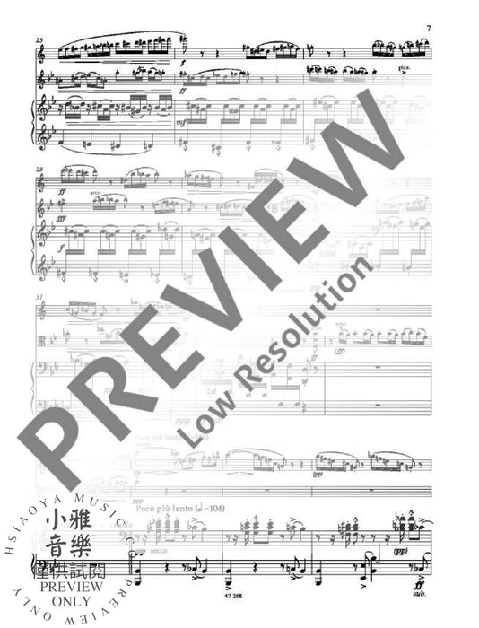 Trio for clarinet, viola and piano 鋼琴三重奏中提琴鋼琴 朔特版 | 小雅音樂 Hsiaoya Music