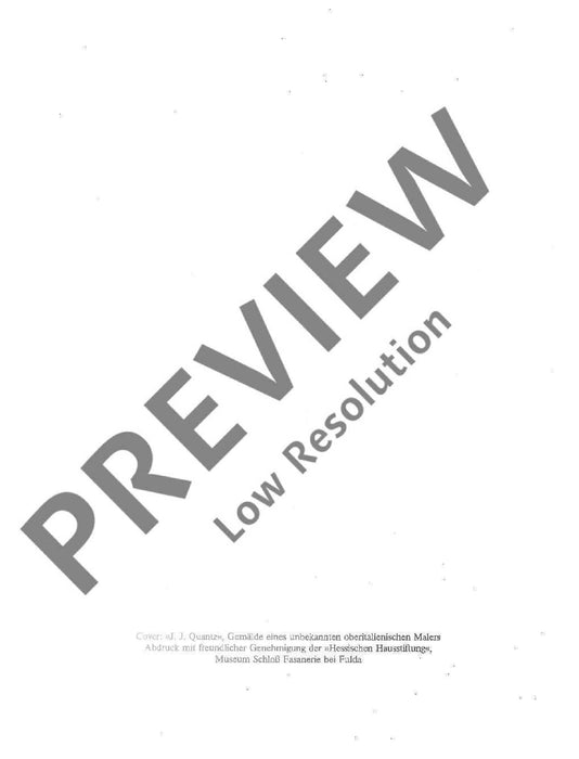 Six Sonatas op. 1 Vol. 2 No. 4-6 況茲 奏鳴曲 長笛加鋼琴 朔特版 | 小雅音樂 Hsiaoya Music