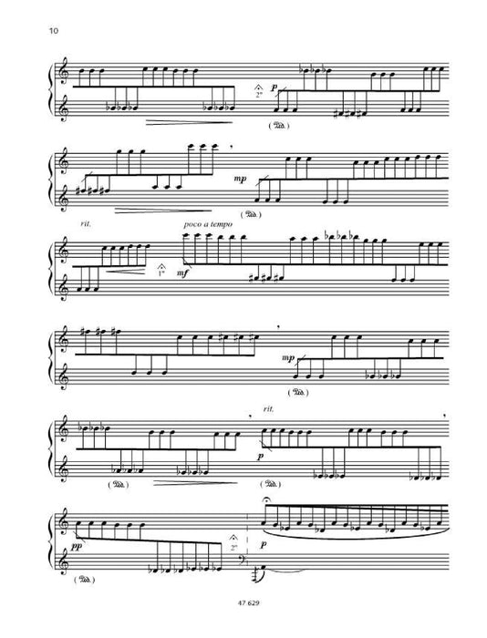 Rudens muzika (Autumn Music) 瓦斯克斯 鋼琴獨奏 朔特版 | 小雅音樂 Hsiaoya Music