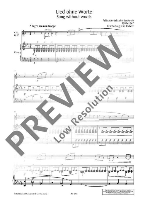 Easy Concert Pieces 音樂會小品 豎笛 1把以上加鋼琴 朔特版 | 小雅音樂 Hsiaoya Music