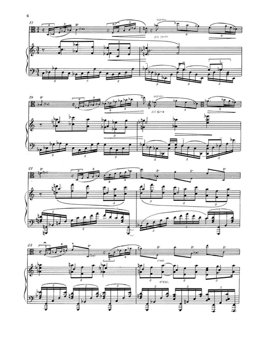 Sonata No. 1 Erstausgabe 奏鳴曲 中提琴加鋼琴 朔特版 | 小雅音樂 Hsiaoya Music