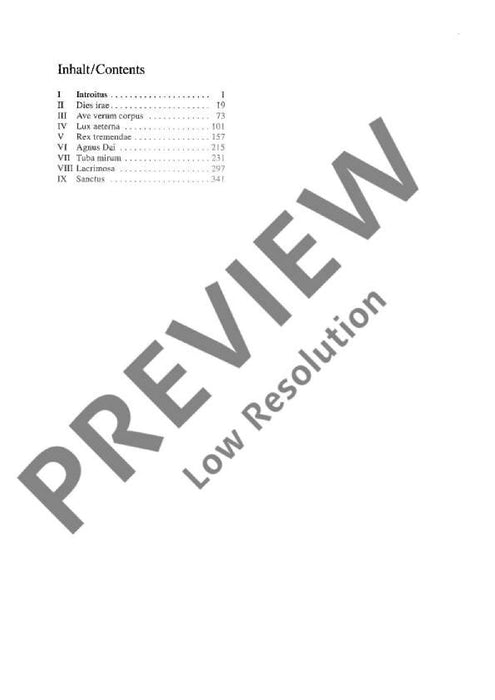 Requiem Neun geistliche Konzerte 亨采 安魂曲 協奏曲 總譜 朔特版 | 小雅音樂 Hsiaoya Music