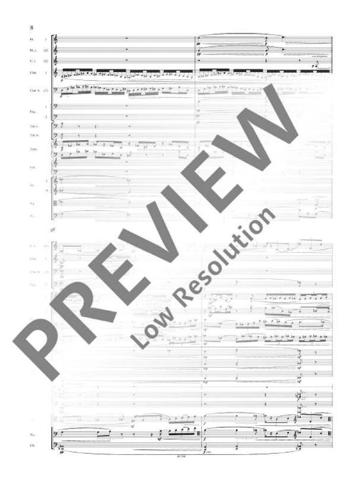 Sinfonia N. 8 亨采 交響曲 總譜 朔特版 | 小雅音樂 Hsiaoya Music