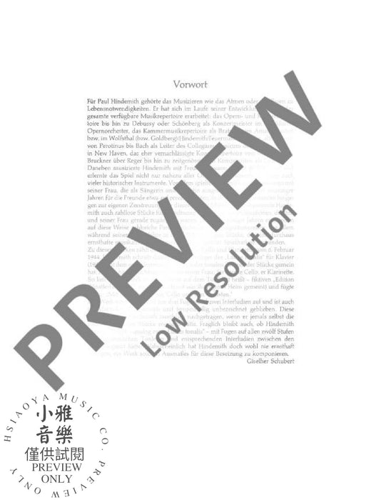 Ludus minor 辛德密特 混和二重奏 小調 朔特版 | 小雅音樂 Hsiaoya Music