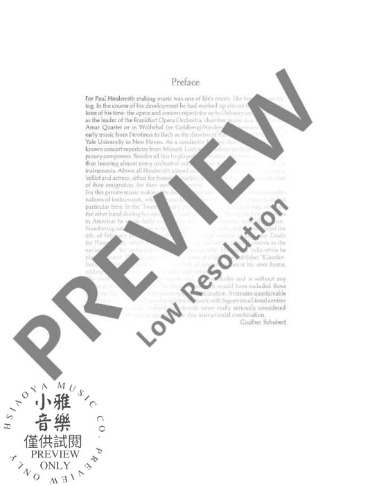 Ludus minor 辛德密特 混和二重奏 小調 朔特版 | 小雅音樂 Hsiaoya Music