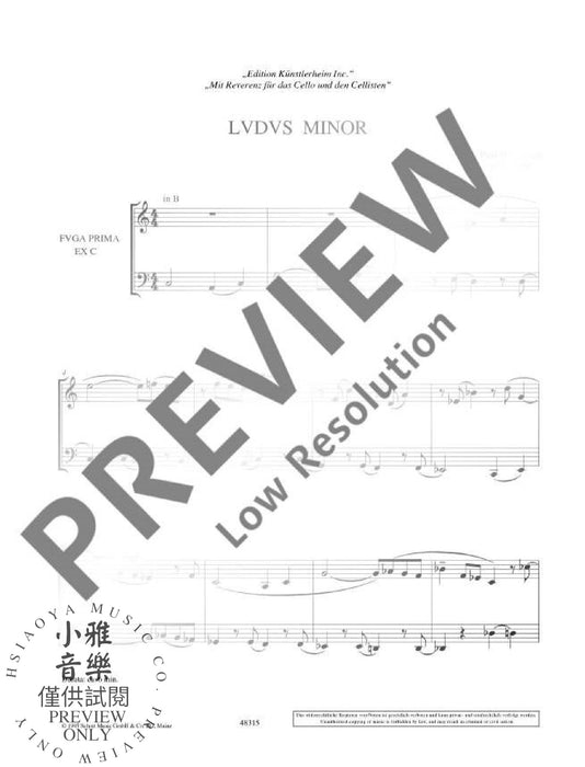 Ludus minor 辛德密特 混和二重奏 小調 朔特版 | 小雅音樂 Hsiaoya Music