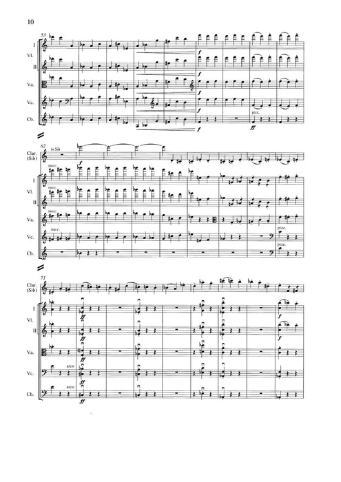 Sinfonietta No. 2 per clarinetto ed archi 彭德瑞茲基 小交響曲 總譜 朔特版 | 小雅音樂 Hsiaoya Music