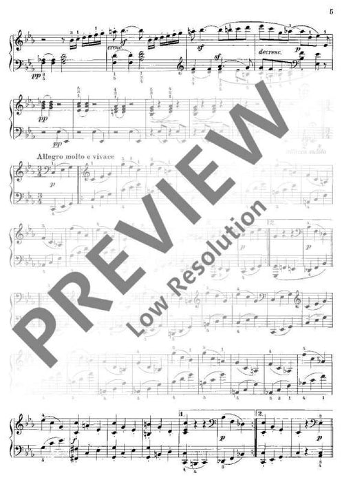 Sonata E-flat major op. 27/1 Fantasy 貝多芬 奏鳴曲大調 幻想曲 鋼琴獨奏 朔特版 | 小雅音樂 Hsiaoya Music