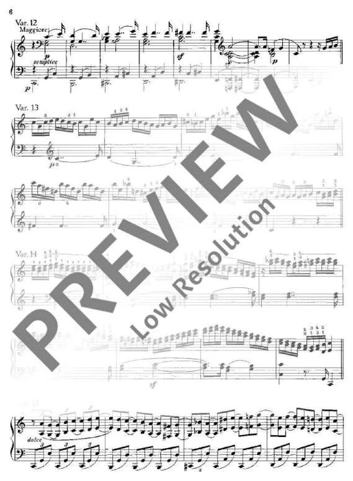32 Variations on an Original Theme C minor WoO 80 貝多芬 變奏曲 主題小調 鋼琴獨奏 朔特版 | 小雅音樂 Hsiaoya Music