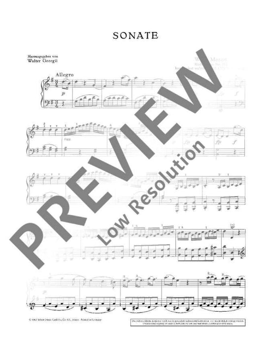 Sonata G major K 283 莫札特 奏鳴曲大調 鋼琴獨奏 朔特版 | 小雅音樂 Hsiaoya Music