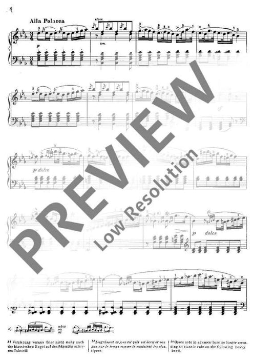 Grande Polonaise E flat Major op. 21 韋伯．卡爾 大波蘭舞曲 大調 鋼琴獨奏 朔特版 | 小雅音樂 Hsiaoya Music