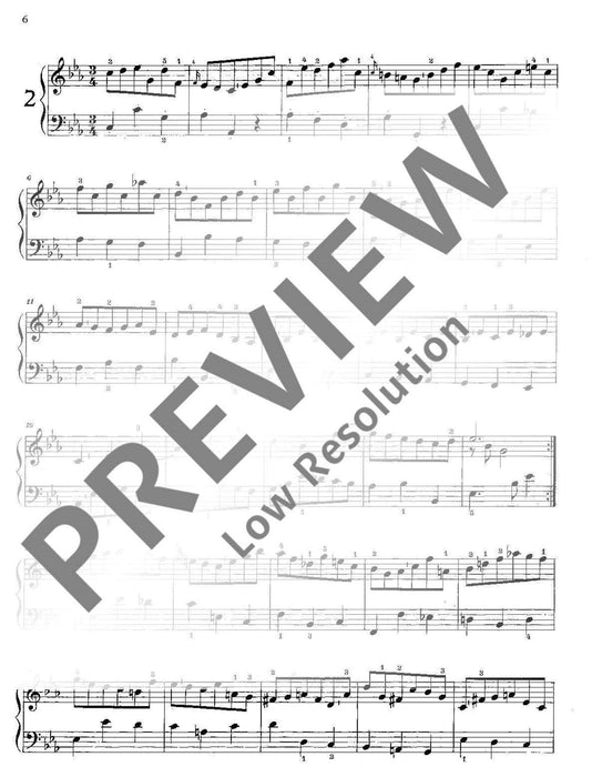 Six short preludes BWV 933-938 巴赫約翰‧瑟巴斯提安 前奏曲 鋼琴獨奏 朔特版 | 小雅音樂 Hsiaoya Music