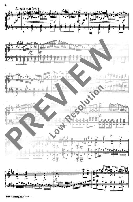 Oberon Overture 韋伯．卡爾 歐伯龍序曲 鋼琴獨奏 朔特版 | 小雅音樂 Hsiaoya Music