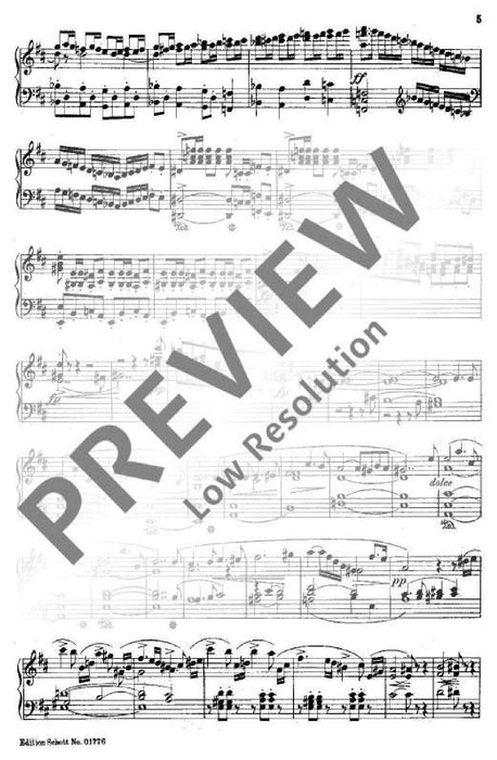 Oberon Overture 韋伯．卡爾 歐伯龍序曲 鋼琴獨奏 朔特版 | 小雅音樂 Hsiaoya Music