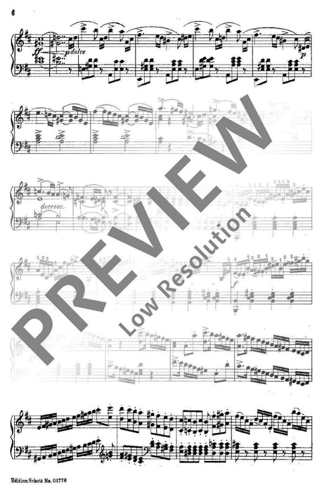 Oberon Overture 韋伯．卡爾 歐伯龍序曲 鋼琴獨奏 朔特版 | 小雅音樂 Hsiaoya Music