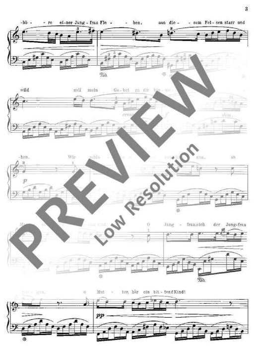 Ave Maria op. 52/ 6 D 839 Fantasy 舒伯特 聖母頌 幻想曲 鋼琴獨奏 朔特版 | 小雅音樂 Hsiaoya Music