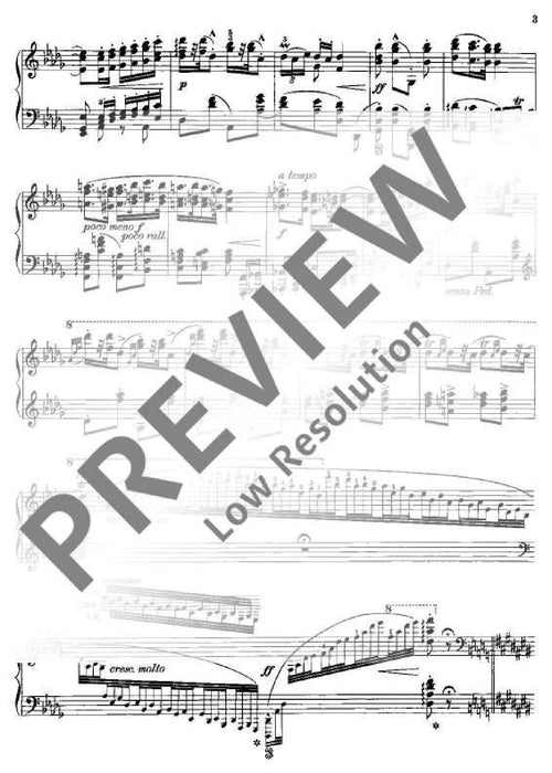 Hungarian Rhapsody No. 6 D-flat major 李斯特 匈牙利狂想曲 大調 鋼琴獨奏 朔特版 | 小雅音樂 Hsiaoya Music