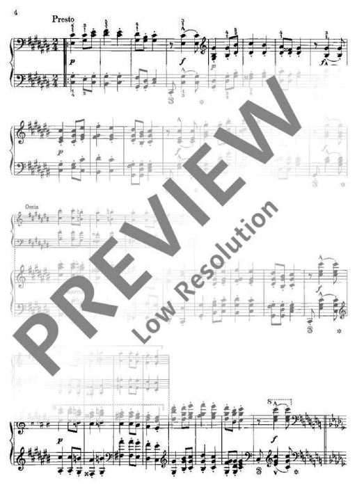 Hungarian Rhapsody No. 6 D-flat major 李斯特 匈牙利狂想曲 大調 鋼琴獨奏 朔特版 | 小雅音樂 Hsiaoya Music