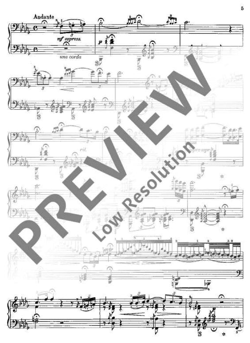 Hungarian Rhapsody No. 6 D-flat major 李斯特 匈牙利狂想曲 大調 鋼琴獨奏 朔特版 | 小雅音樂 Hsiaoya Music