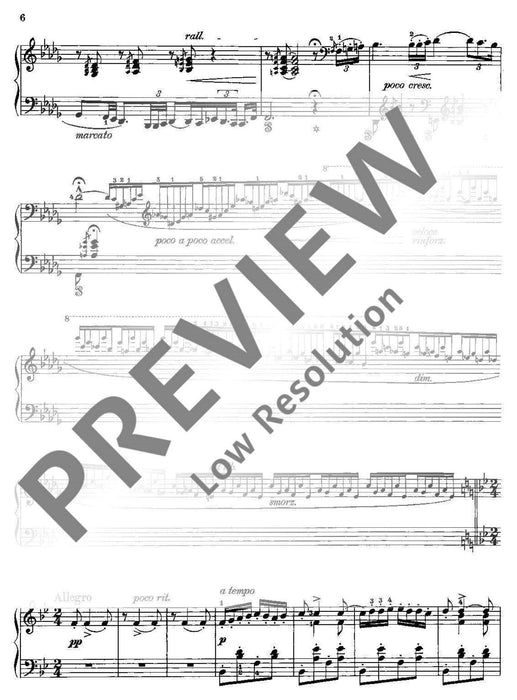 Hungarian Rhapsody No. 6 D-flat major 李斯特 匈牙利狂想曲 大調 鋼琴獨奏 朔特版 | 小雅音樂 Hsiaoya Music