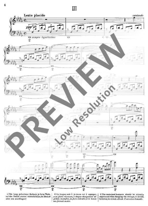 Consolations I-VI 李斯特 安慰曲 鋼琴獨奏 朔特版 | 小雅音樂 Hsiaoya Music