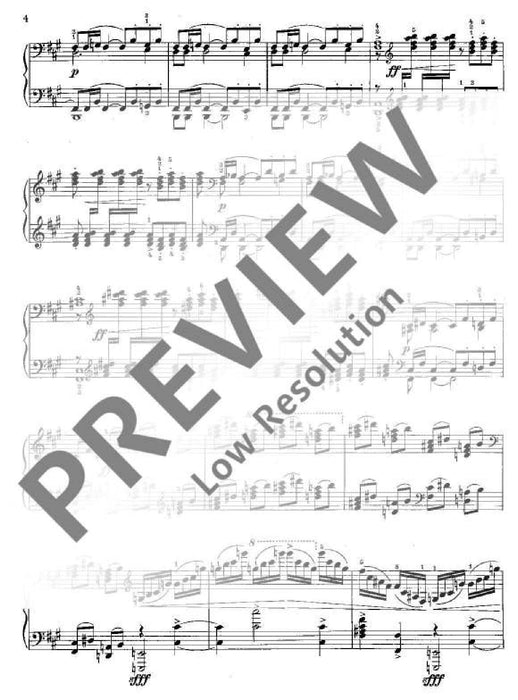Polichinelle op. 3/4 拉赫瑪尼諾夫 鋼琴獨奏 朔特版 | 小雅音樂 Hsiaoya Music