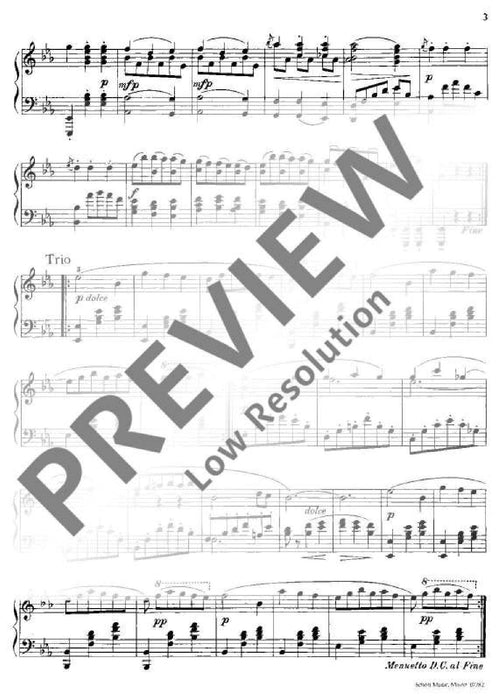 Minuet KV 543 from Symphony E-flat major 莫札特 小步舞曲 交響曲大調 鋼琴獨奏 朔特版 | 小雅音樂 Hsiaoya Music