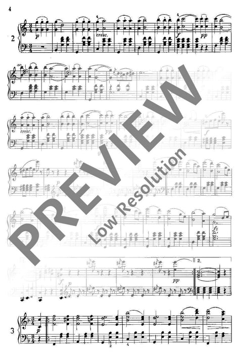 Künstlerleben op. 316 Waltz 史特勞斯．約翰 圓舞曲 鋼琴獨奏 朔特版 | 小雅音樂 Hsiaoya Music