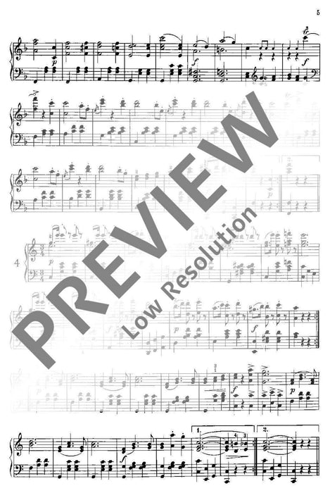 Künstlerleben op. 316 Waltz 史特勞斯．約翰 圓舞曲 鋼琴獨奏 朔特版 | 小雅音樂 Hsiaoya Music