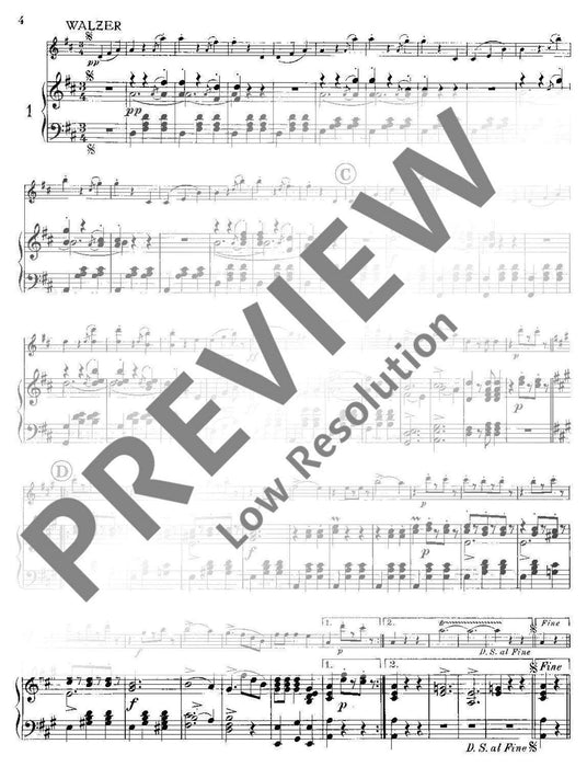 Blue Danube op. 314 Waltz 史特勞斯．約翰 藍色多瑙河 圓舞曲 小提琴加鋼琴 朔特版 | 小雅音樂 Hsiaoya Music