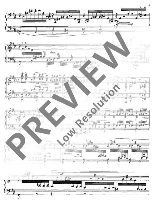 Prelude, Choral and Fugue 法朗克．賽札爾 前奏曲合唱復格曲 鋼琴獨奏 朔特版 | 小雅音樂 Hsiaoya Music