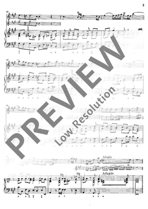 Sonata A major No. 3 from 15 Sonate da Camera 韓德爾 奏鳴曲大調 小提琴加鋼琴 朔特版 | 小雅音樂 Hsiaoya Music