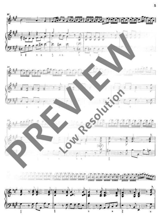 Sonata A major No. 3 from 15 Sonate da Camera 韓德爾 奏鳴曲大調 小提琴加鋼琴 朔特版 | 小雅音樂 Hsiaoya Music