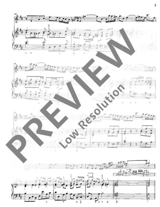 Sonata D major No. 13 from 15 Sonate da camera 韓德爾 奏鳴曲大調 小提琴加鋼琴 朔特版 | 小雅音樂 Hsiaoya Music