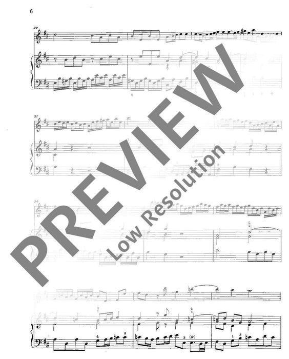 Sonata D major No. 13 from 15 Sonate da camera 韓德爾 奏鳴曲大調 小提琴加鋼琴 朔特版 | 小雅音樂 Hsiaoya Music